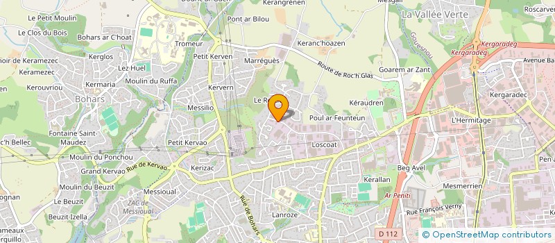 localisation de l'entreprise IROISE PLAFONDS à BREST
