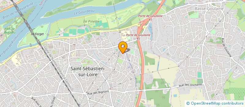 localisation de l'entreprise IROISE PLATFORM  NANTES