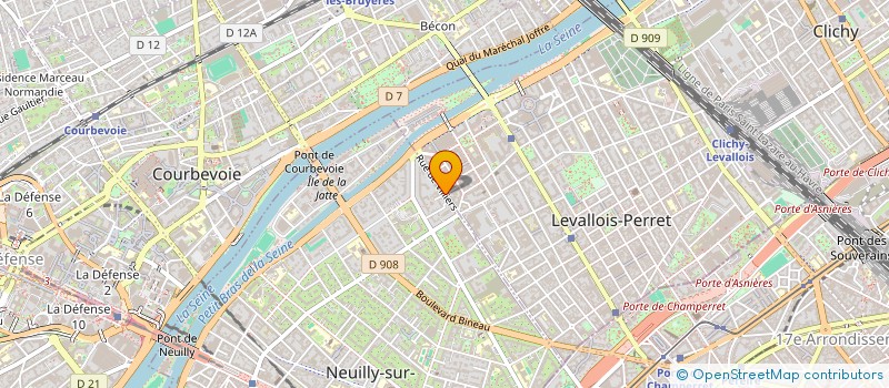localisation de l'entreprise IROISIE COSMETIQUE à NEUILLY-SUR-SEINE