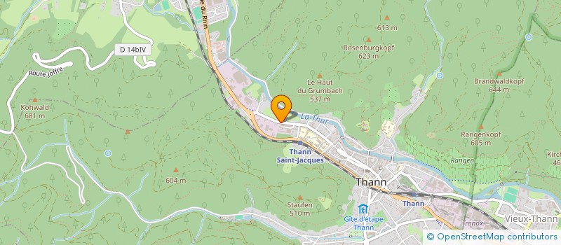 localisation de l'entreprise IROKA FRANCE à THANN