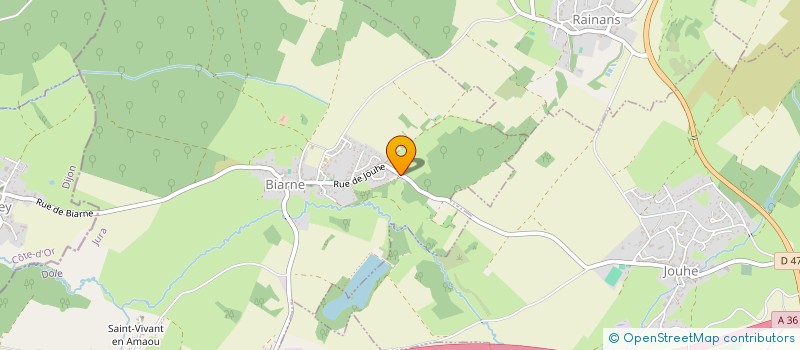 localisation de l'entreprise IROMA  BIARNE