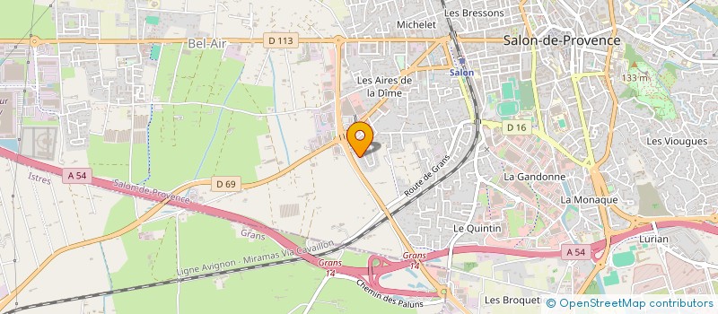 localisation de l'entreprise IROMAT  EYGUIERES