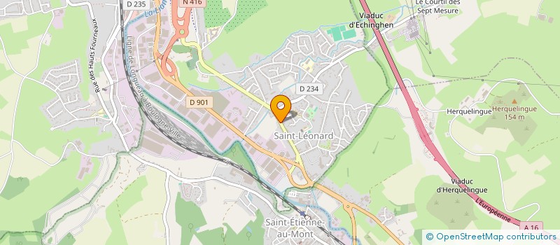 localisation de l'entreprise IROMIGUY-OCEANS  SAINT-LEONARD