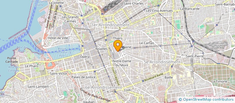 localisation de l'entreprise IRON à MARSEILLE