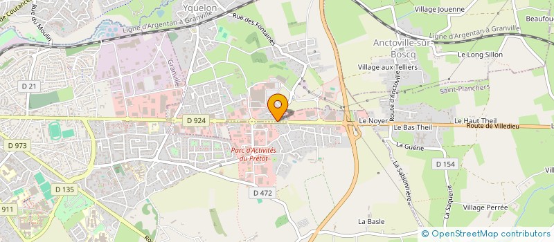 localisation de l'entreprise IRON CEMANO'  YQUELON