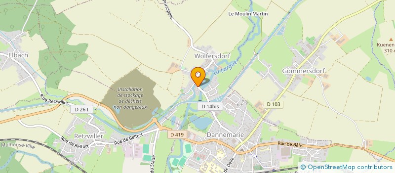 localisation de l'entreprise IRON CLUB TRIATHLON  FALKWILLER