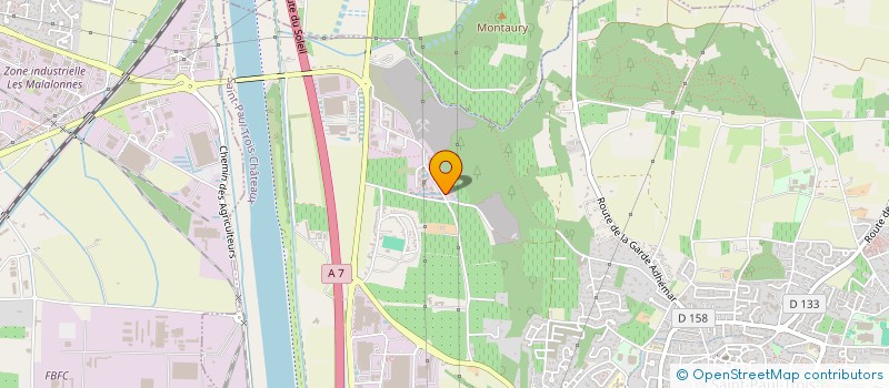 localisation de l'entreprise IRON COLOR  SAINT-PAUL-TROIS-CHATEAUX