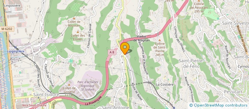 localisation de l'entreprise IRON CONCEPT à NICE