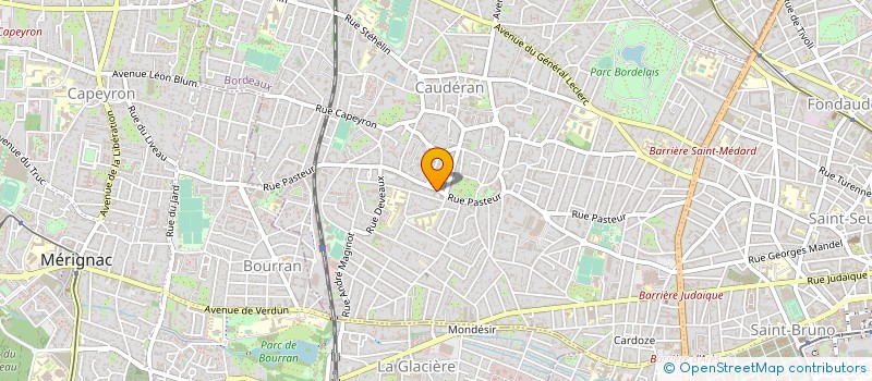 localisation de l'entreprise IRON DESIGN à BORDEAUX