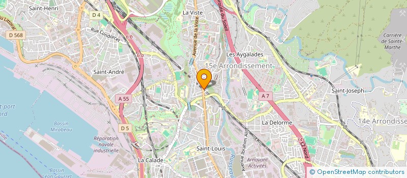 localisation de l'entreprise IRON DRIVER à MARSEILLE