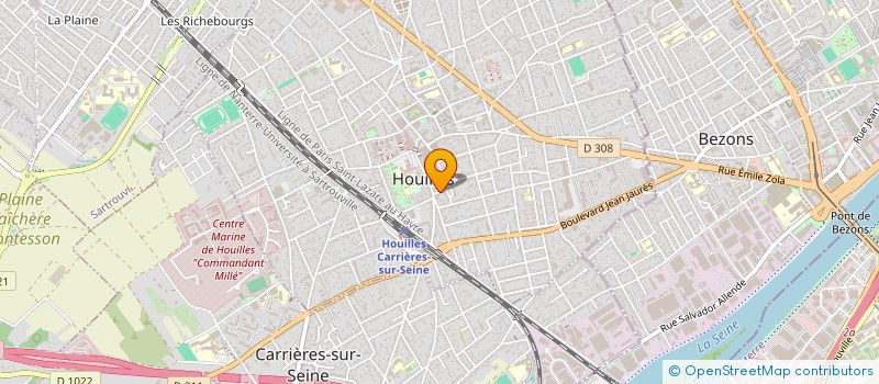 localisation de l'entreprise IRON METAL à MAISONS-LAFFITTE