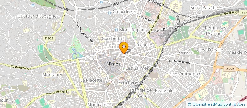 localisation de l'entreprise IRON PROTECTION  NIMES