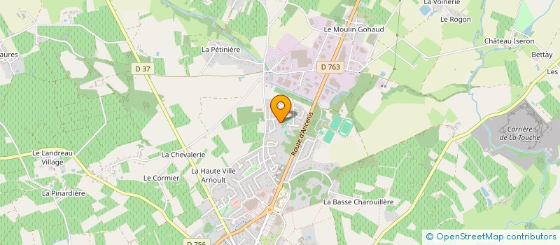 localisation de l'entreprise IRON TEAM 44  VALLET