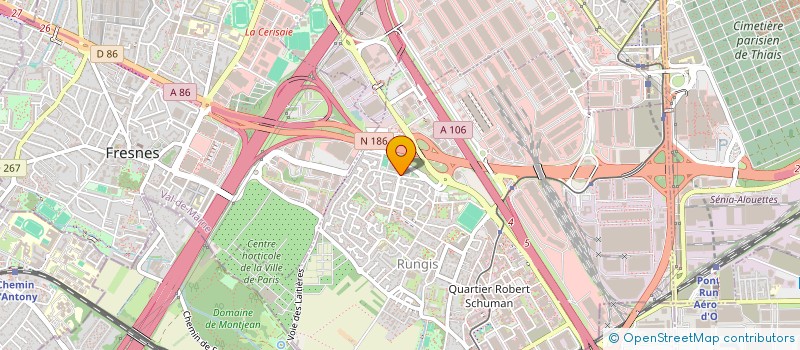 localisation de l'entreprise IRON TEAM  RUNGIS