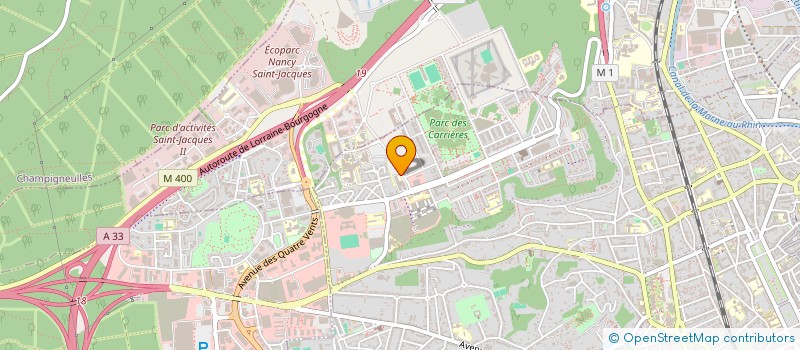 localisation de l'entreprise IRON TEAM  NANCY