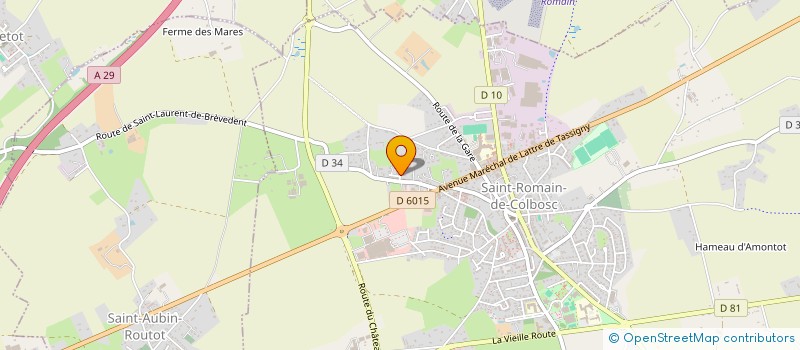 localisation de l'entreprise IRON TEAM POWER  SAINT-ROMAIN-DE-COLBOSC