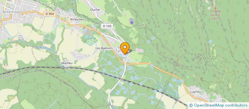 localisation de l'entreprise IRON TROVE  TALISSIEU