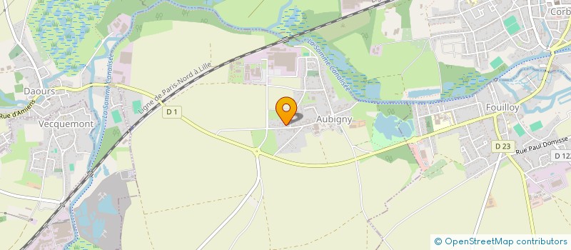 localisation de l'entreprise IRONANGE  AUBIGNY