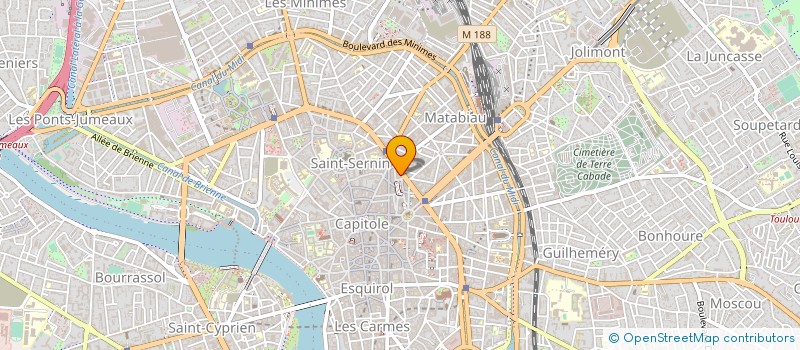 localisation de l'entreprise IRONCAFE à TOULOUSE