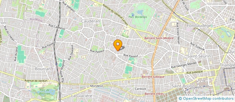 localisation de l'entreprise IRONDEL  BORDEAUX