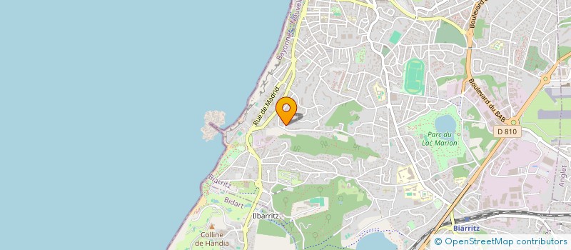 localisation de l'entreprise IRONFIT PAU  BIARRITZ