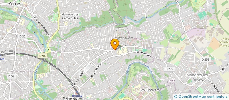 localisation de l'entreprise IRONHORSE à BRUNOY