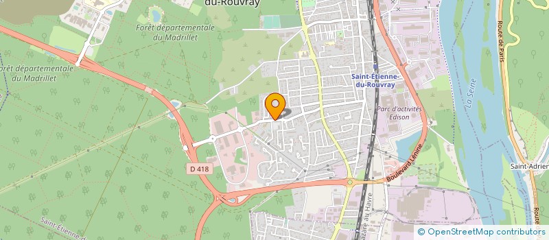 localisation de l'entreprise IROPA  SAINT-ETIENNE-DU-ROUVRAY
