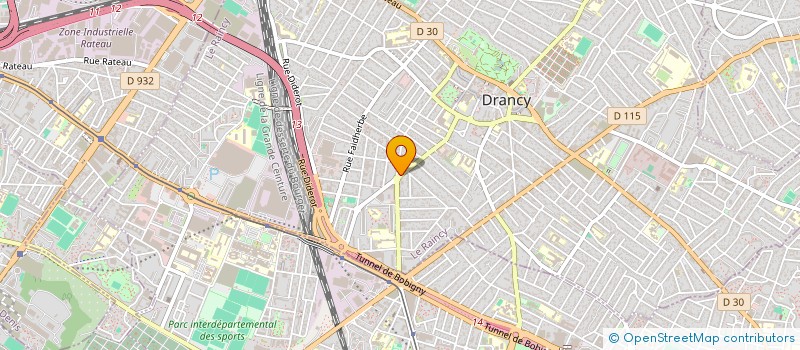 localisation de l'entreprise IRP à DRANCY