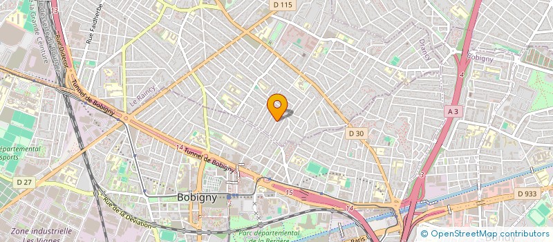 localisation de l'entreprise IRP BATIMENT à DRANCY