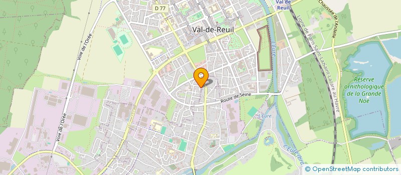 localisation de l'entreprise IRP BTP à VAL-DE-REUIL