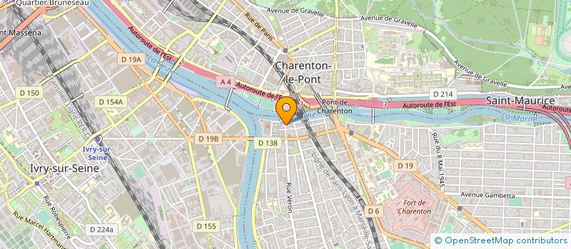 localisation de l'entreprise IRPEN FRANCE à ALFORTVILLE