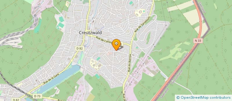 localisation de l'entreprise IRPF DANIEL à CREUTZWALD
