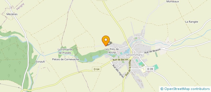 localisation de l'entreprise IRRAGRI  SELOMMES