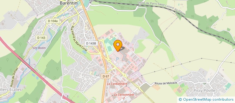 localisation de l'entreprise IRREGULIER à BARENTIN