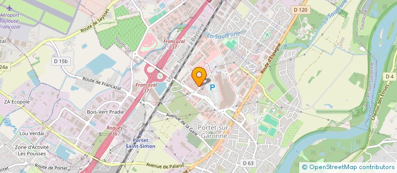 localisation de l'entreprise IRRI 31 à PORTET-SUR-GARONNE