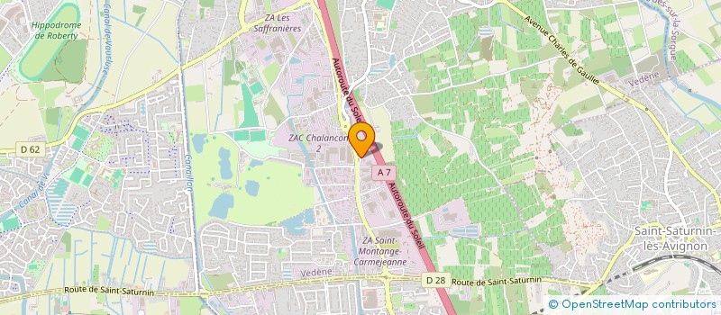 localisation de l'entreprise IRRIDIUM  VEDENE