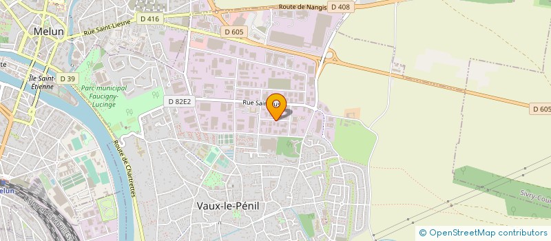 localisation de l'entreprise IRRIG'EAU à VAUX-LE-PENIL