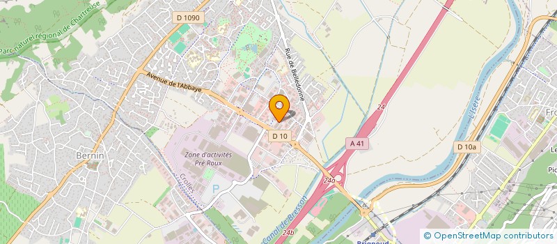 localisation de l'entreprise IRRIGRESI à CROLLES