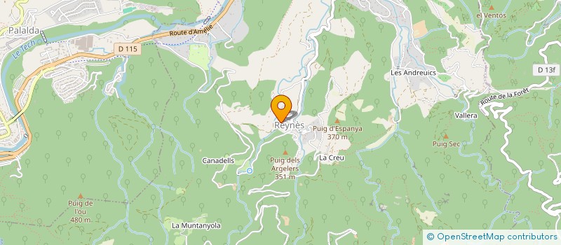 localisation de l'entreprise IRRIGUANT66/FORAGE  REYNES