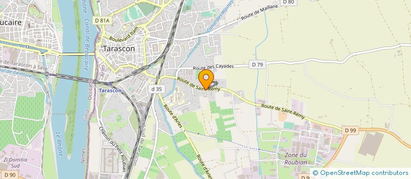 localisation de l'entreprise IRRIPROS à TARASCON