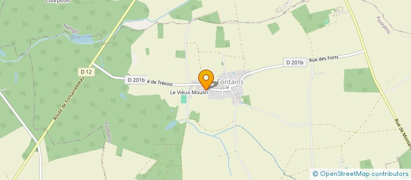 localisation de l'entreprise IRRISOL à FONTAINS