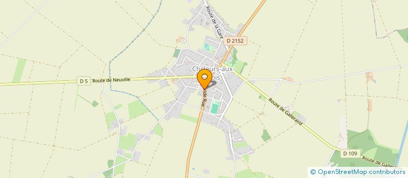 localisation de l'entreprise IRRMANN à CHILLEURS-AUX-BOIS