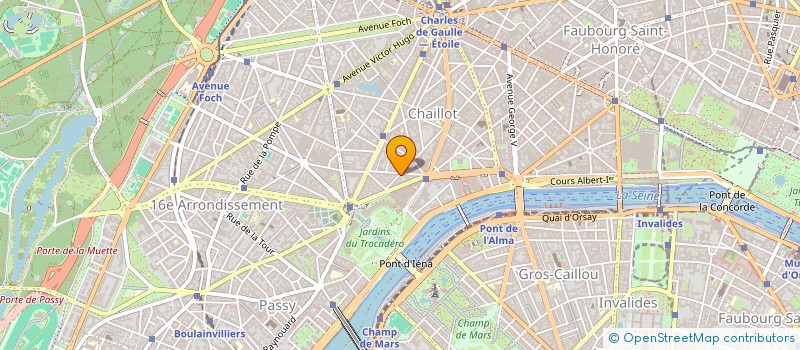 localisation de l'entreprise IRS  PARIS