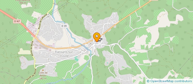 localisation de l'entreprise IRS 83 à FLASSANS-SUR-ISSOLE