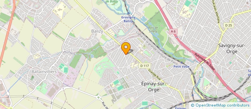 localisation de l'entreprise IRS  EPINAY-SUR-ORGE