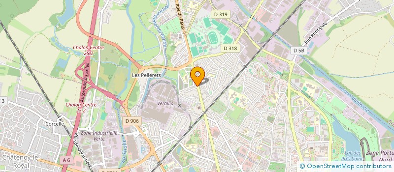 localisation de l'entreprise IRS RESTO  CHAGNY