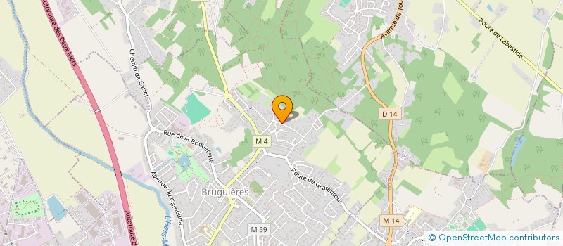 localisation de l'entreprise IRSE à BRUGUIERES