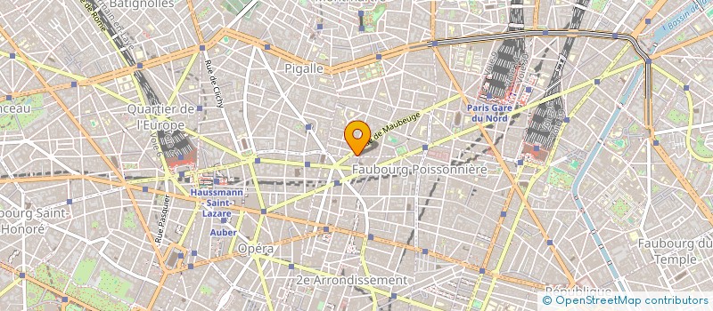 localisation de l'entreprise IRSTAR  PARIS