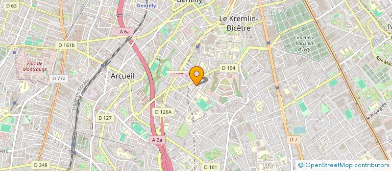 localisation de l'entreprise IRT  LE KREMLIN-BICETRE