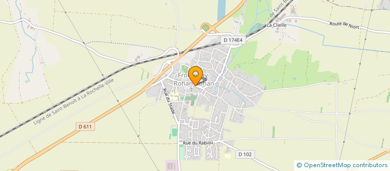 localisation de l'entreprise IRT  FRONTENAY-ROHAN-ROHAN